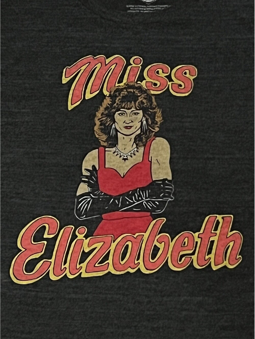 WWE Legends Homage Miss Elizabeth Vintage Style T-Shirt Size Adult Medium RARE!